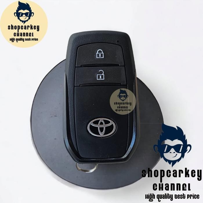 Remote Kunci Mobil Smartkey Keyless Mobil Toyota Innova Zenix 2 Tombol