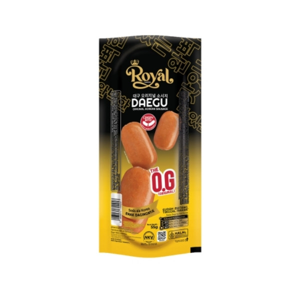 BELFOODS ROYAL SOSIS SINGLE ORIGINAL 55 GR