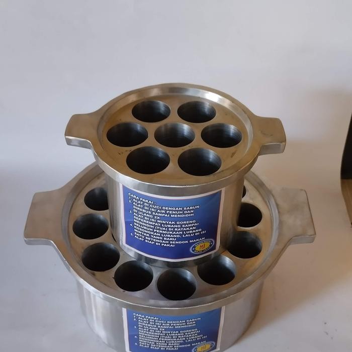 Cetakan Wajan Sostel Mini 7 Lubang
