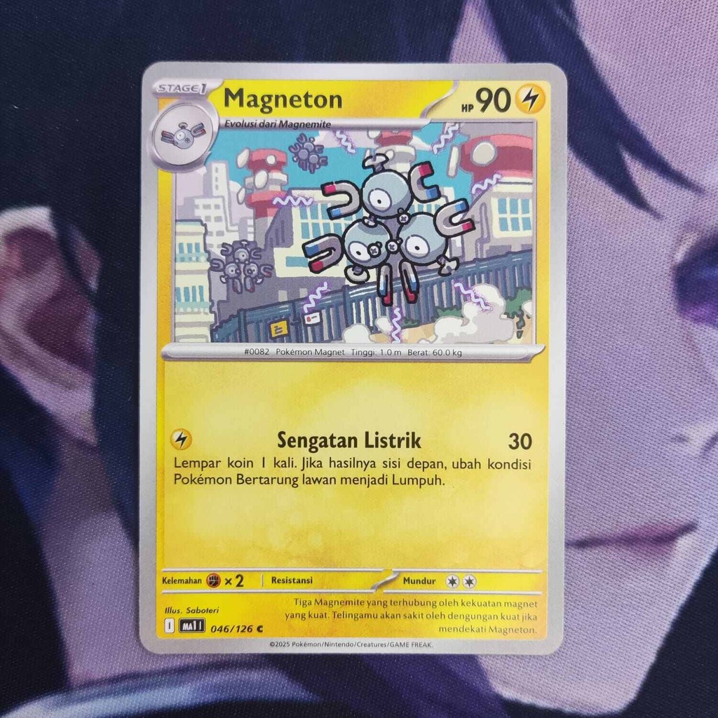 pokemon (ID) magneton - MA1 046/126 - C