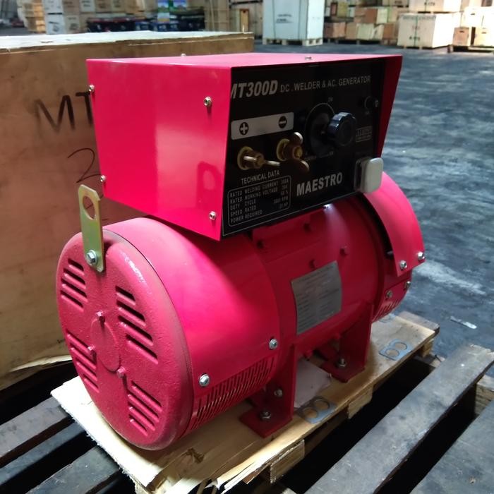 Dinamo Las HD 300 Ampere 2in1 DC Welder AC Generator Maestro Kopi Denyo (Heavy Duty Welding)