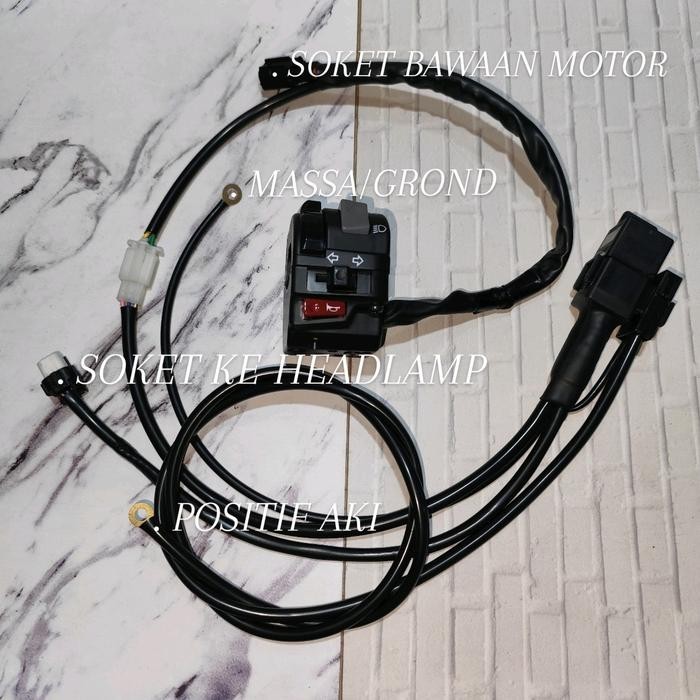 Saklar Kiri Vixion Ori Pnp Beat Street New Lampu Billed Ayoto