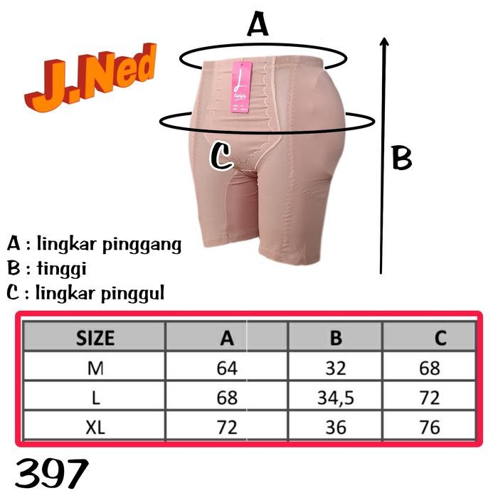 yrka- J397 Lydyly Celana Dalam Busa Wanita Dewasa Dan Remaja, Cd Busa Bokong Dan Pinggul