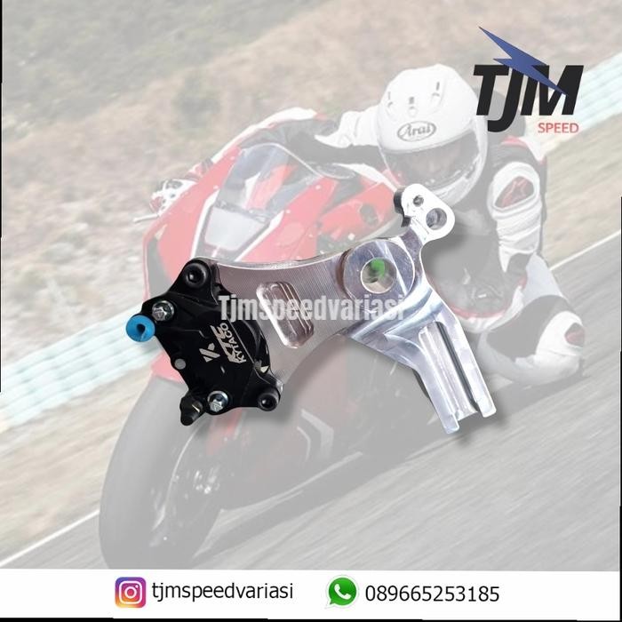 KALIPER KTC KYTACO 2P KN-01 + BREKET BELAKANG YAMAHA R25 RACE PRO