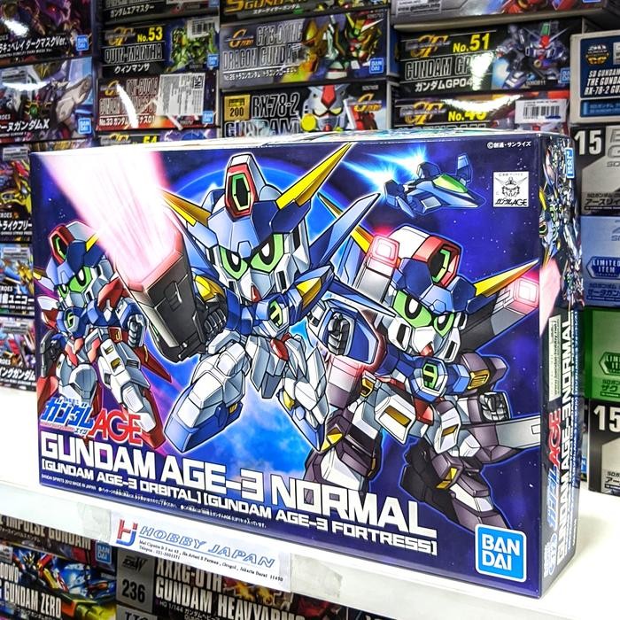 SD BB 372 Gundam AGE-3 Normal / Orbital / Fortress
