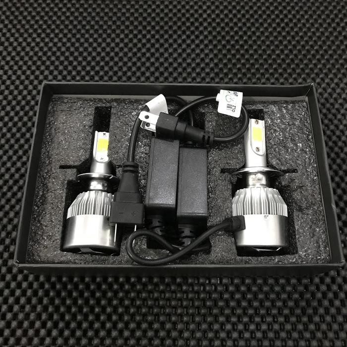 Bohlam LED Mobil C6 H7 3 Warna 3000K , 4300K , 6000K