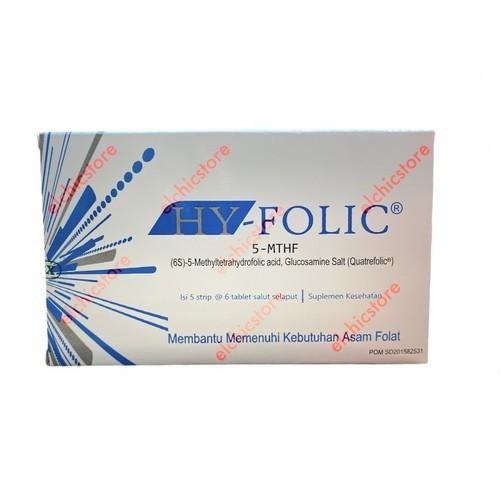 Bisa Termin Hy Folic Box 30 Tablet/ Hy- Folic/ Hyfolic