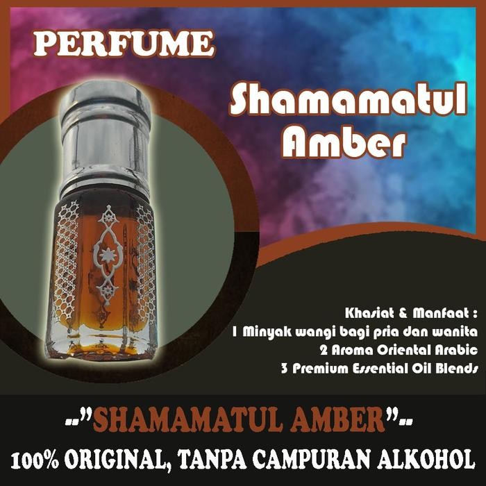 ZiZa- Misk Amber Atau Anbar Ambar Mbergris Parfum Shamamatul Amber No 2000
