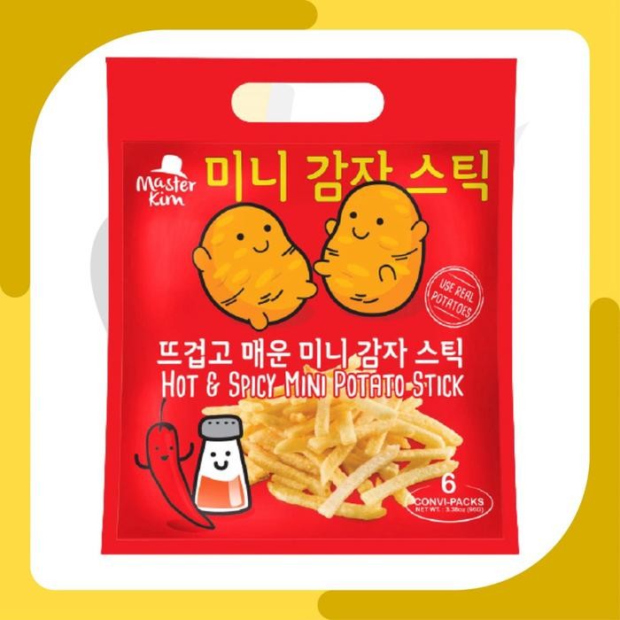ORIGINAL Snack Import Malaysia Master Kim Mini Packaging Potato Stick All Vari