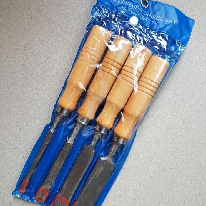 ztdl- Pahat Kayu Set 4Pc