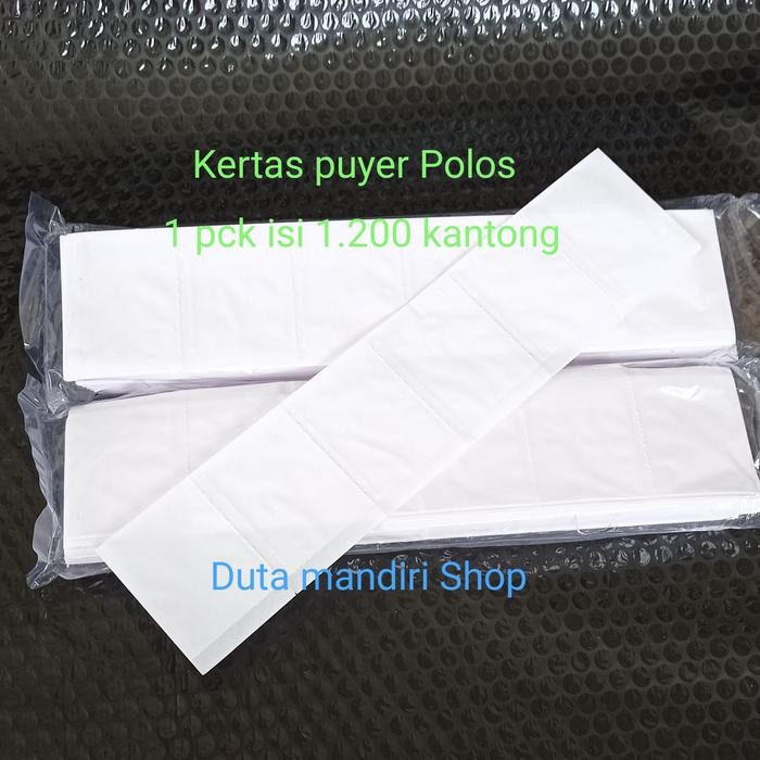 ztdl- Kertas Puyer Polos