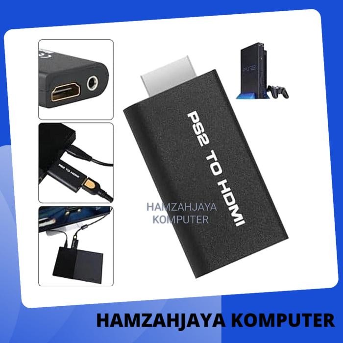 SALE PS2 TO HDMI Adaptor Converter PS1 PS2 PS3 to hdmi Resolusi HD 720 1080P