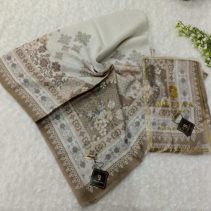 BRG BARU Segiempat Voal premium Melia scarves