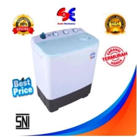 Mesin Cuci 2 Tabung Sanken 8 kg