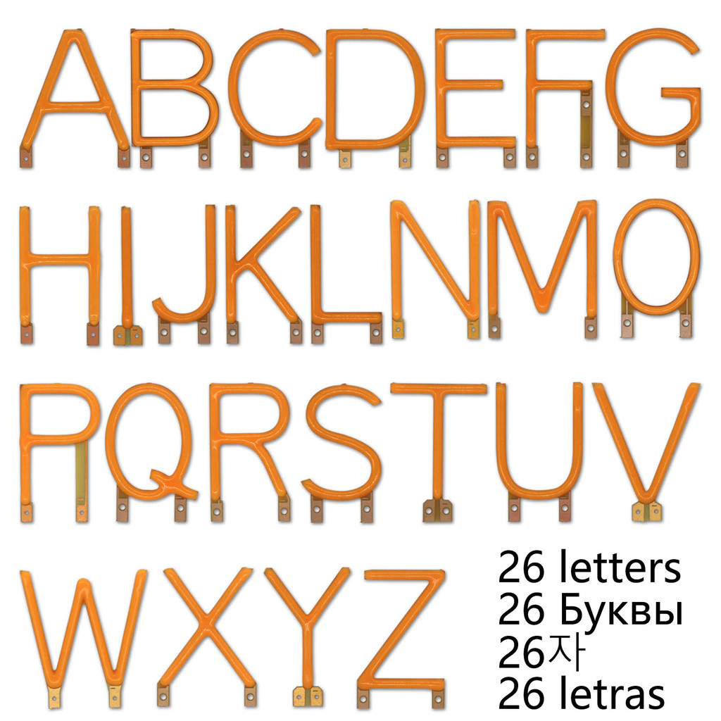 Letter LED Filament Warm White 3v Retro Cob Filament Lamp Parts Diode Incandescent Light Accessories