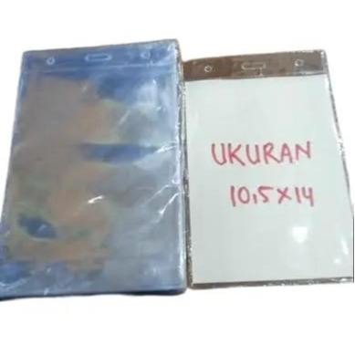 Plastik Id Card / Plastik Name Tag (Ukuran Kertas Yg Masuk 10,5 X 14) Belum Termasuk Tali Pasti Ori