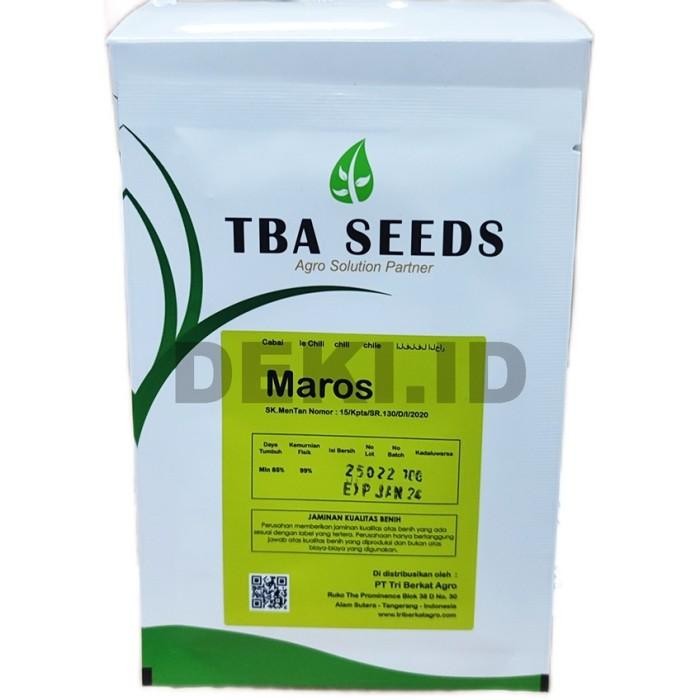 BENIH CABE MAROS BIBIT CABAI RAWIT UNGGUL 10 GRAM TBA SEED