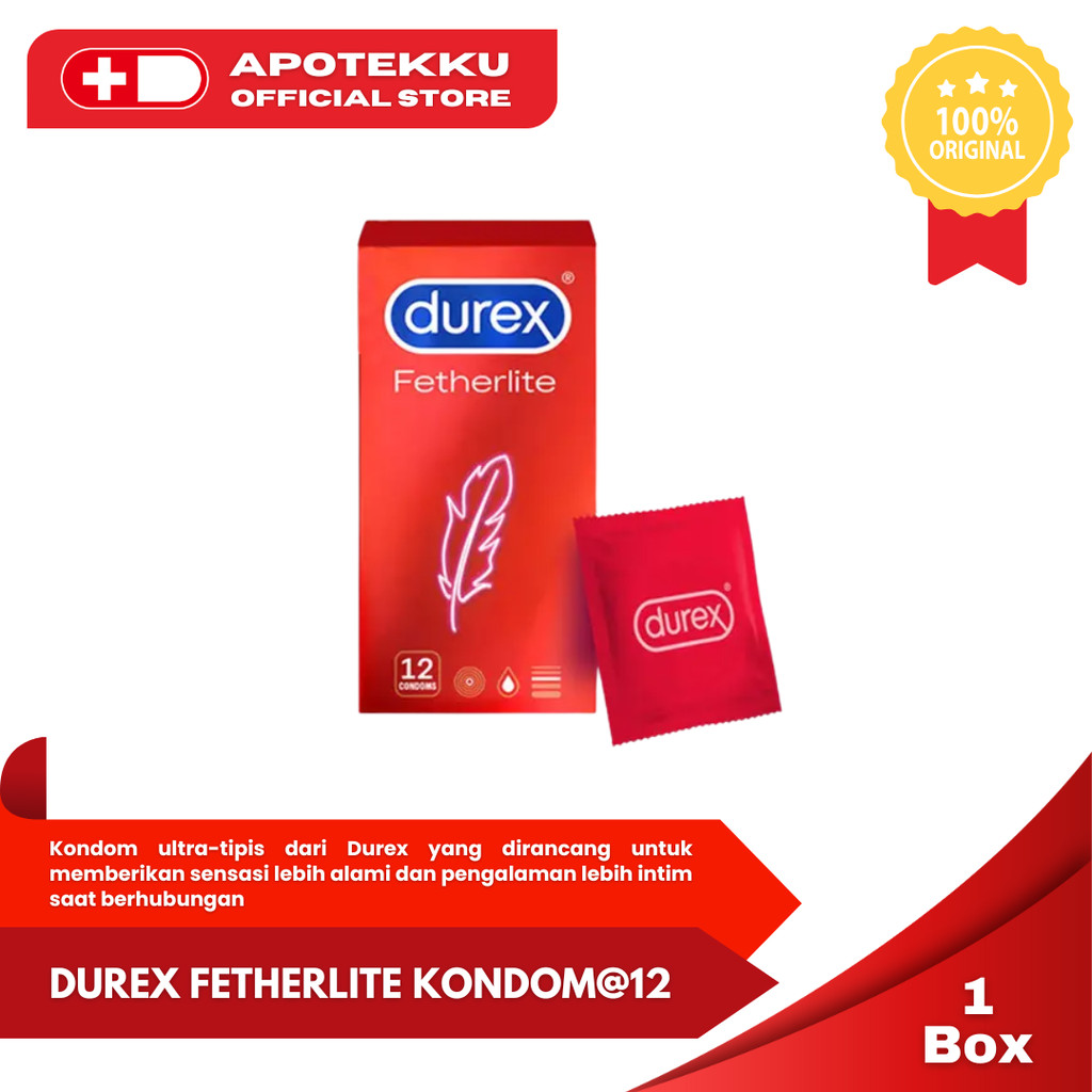 DUREX FETHERLITE KONDOM@12