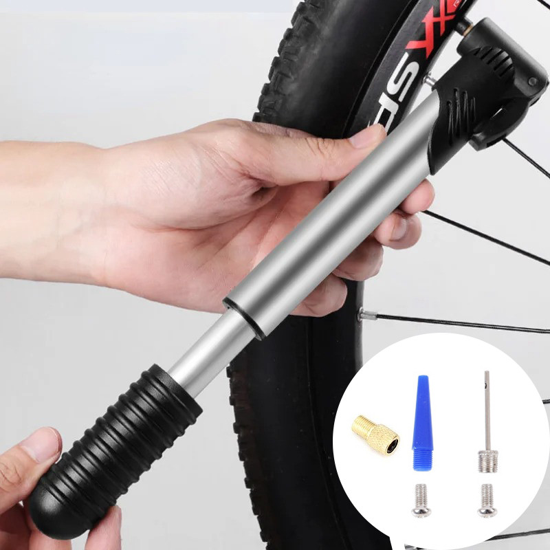 Mini Bicycle Pump Portable Bike Tire Inflator For Schrader Presta Valve Hand Pump Mtb Road Bike