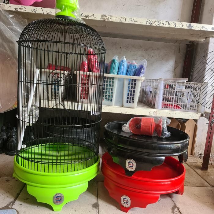 DISKON SANGKAR LOVEBIRD EBOD PVC TEBAL ANTI PECAH READY STOCK