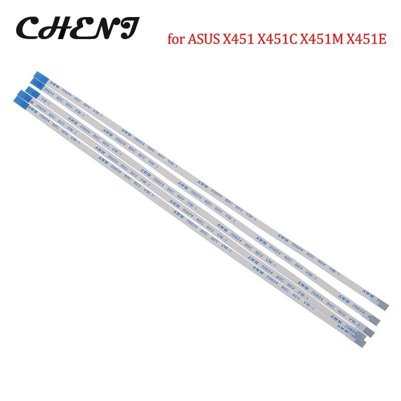 5Pcs Laptop Switch Cable For Asus X451 X451C X451M X451E Boot Line 6 Pin Power Button Flex Connector