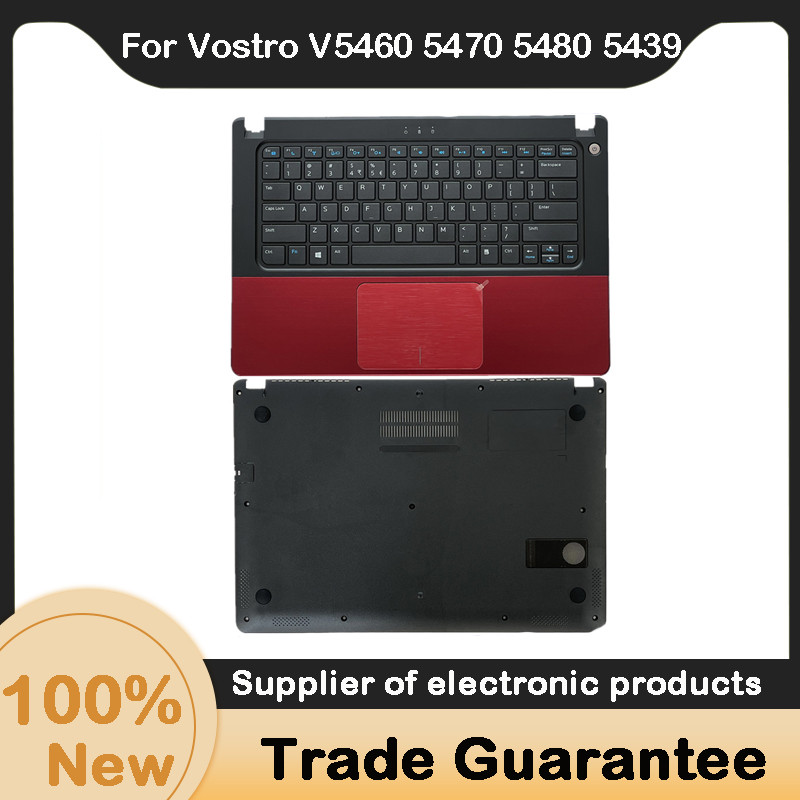 New For Dell Vostro V5460 5470 V5470 V5480 5480 5439 Laptop Upper Case Palmrest / Bottom Base Cover