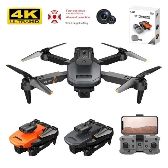 DRONE E100 CAMERA 4K SENSOR ANTI NABRAK BATERAI 1800 MAH WIFI REMOTE FREE BUBBLEWRAP
