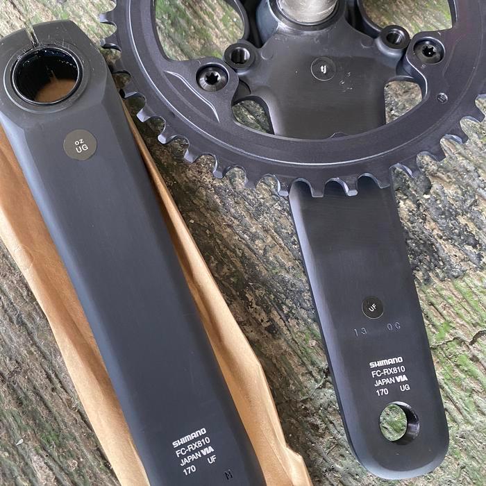 Baru Crank Shimano Grx Seri 810 Singgle 42 T