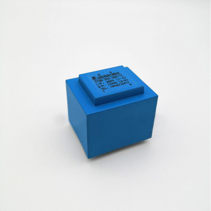 EI35 3W 3VA AC 220V 380V To AC 3V 6V 9V 12V 18V 24V 36V Small Sealed Plug In PCB Board 4P 2+2 Pin