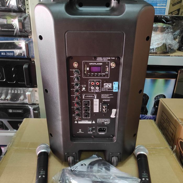 Speaker Portable Baretone 10" MAX10HE / MAX 10HE / MAX 10 HE