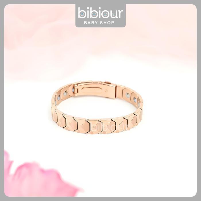 Gelang Enlogy Gelang Teknologi Enlogy Luury Tech Bracelet - Rose Gold