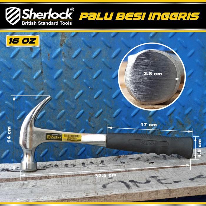 PALU BESI INGGRIS SHERLOCK 16 OZ