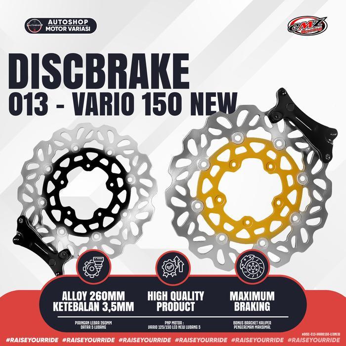 NEW Disc Brake Rotor 300MM Jupiter Z Kharisma PSM Cakram 260MM BEAT VARIO GENIO SCOOPY Pengereman