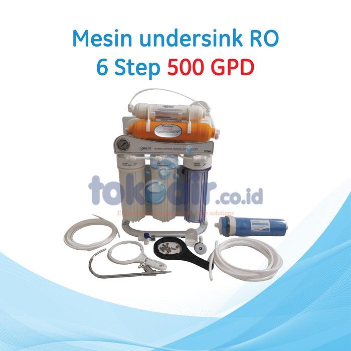 Mesin RO 500 GPD 6 step Desalite