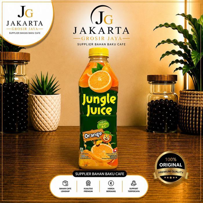 NEW JUNGLE JUICE 1 LITER ORANGE JUS BUAH JERUK 1L