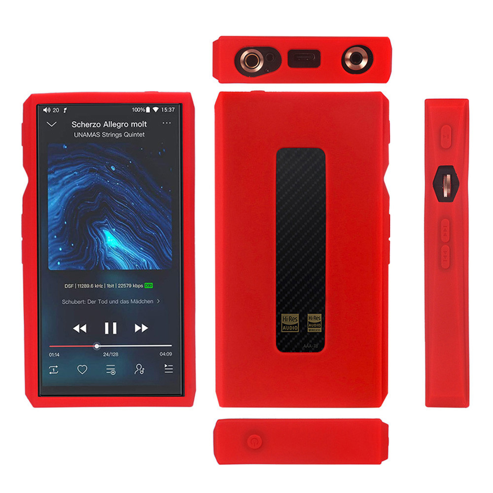 Soft silicone protective case for Fiio M11 / M11 pro MP3 music player, accessories