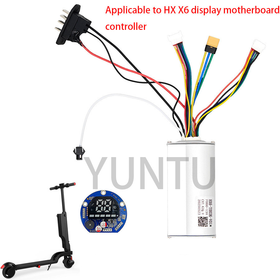 Terbatas Suitable for HX Electric Scooter HX  X6 36V Instrument Controller Cable Motherboard Circuit