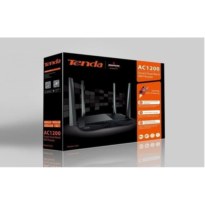 Tenda Ac6 Wifi Router Ac 1200 Mbps