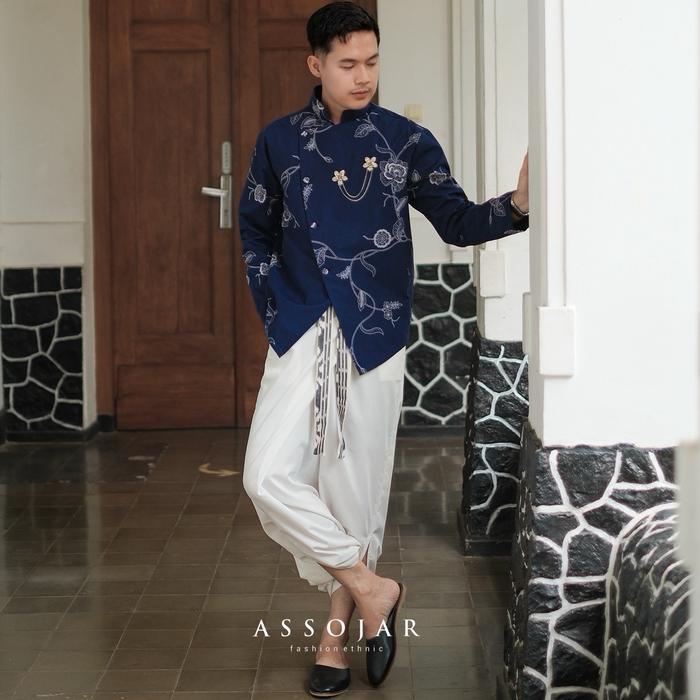 Assojar - Sanjang Beskap Batik / Atasan Batik Pria