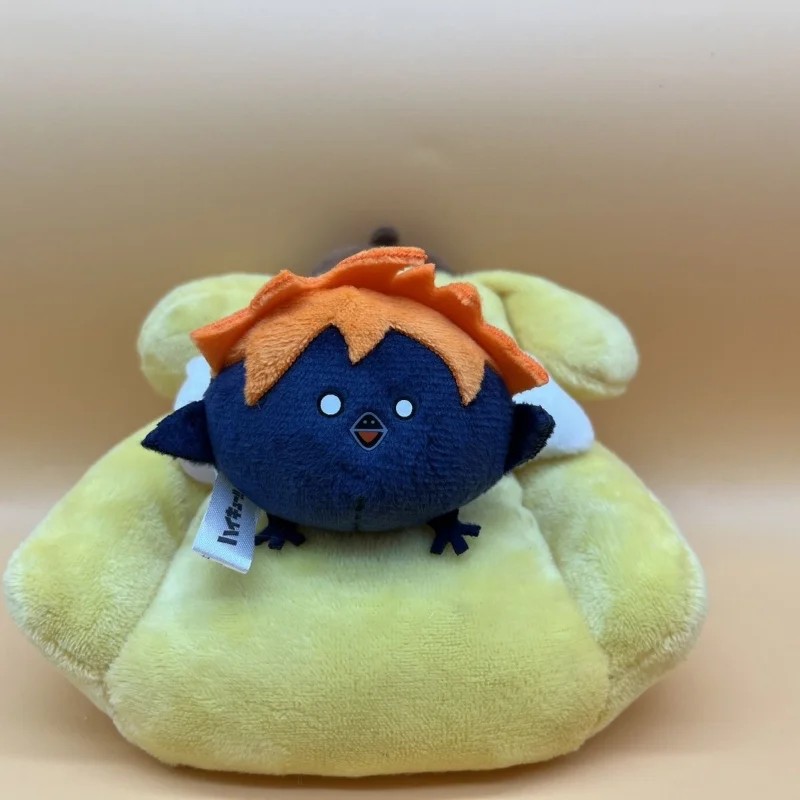 Haikyuu Anime Crow Sugawara Koushi Ryunosuke Tanaka Plush Toys Hobbies Kawaii Stuffed Doll Bag