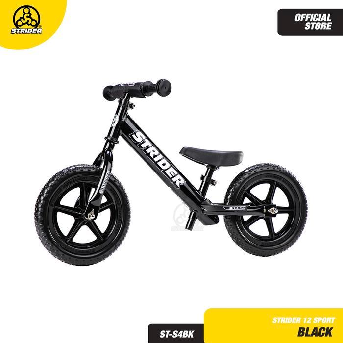 STRIDER - Balance Bike 12 Sport Black - BLACK