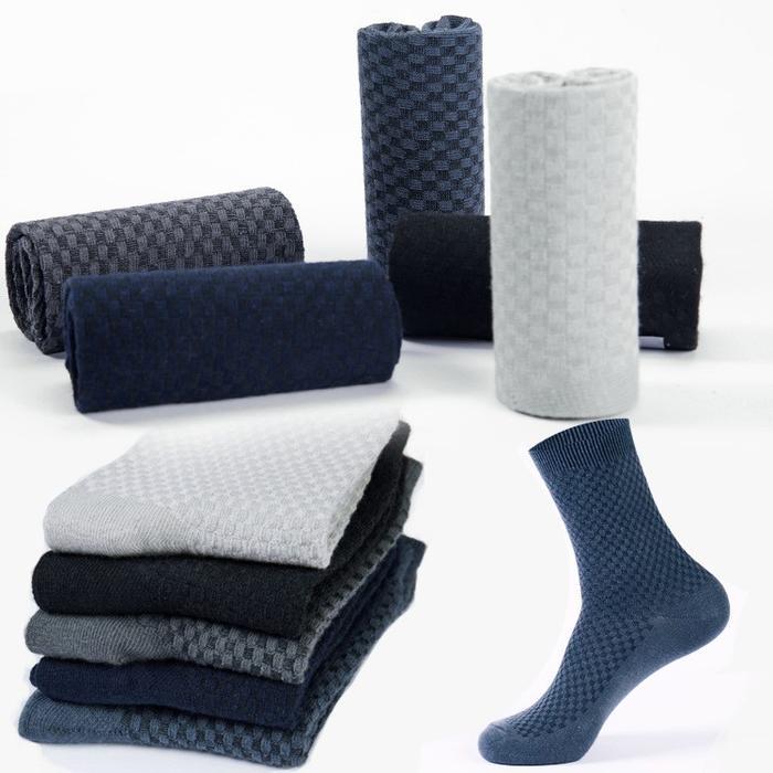 [PROMO] 100% BAMBOO FIBER SOCKS KAOS KAKI SERAT ARANG BAMBU TINGGI BETIS MEDIUM HIGH COWO CEWE UNSM