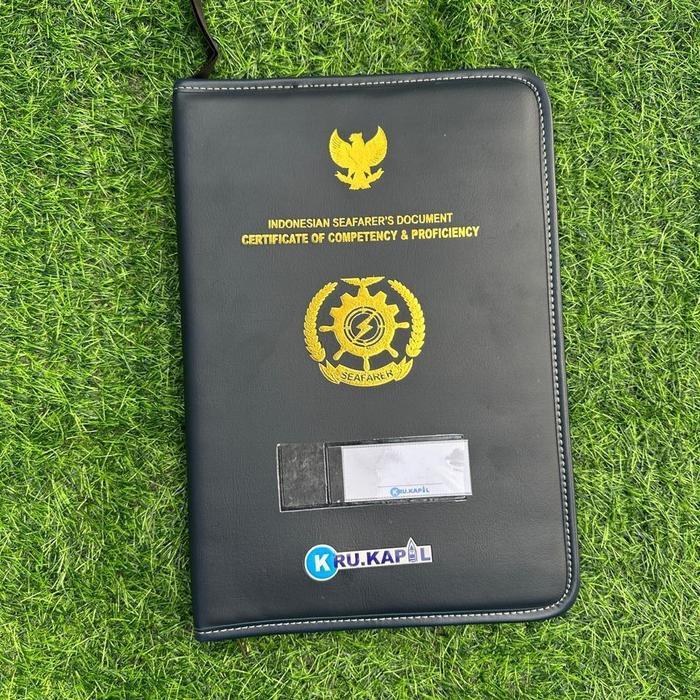 MAP DOKUMEN SERTIFIKAT PELAUT, DOKUMEN PELAYARAN, ISI 40 LEMBAR PLASTIK TEBAL BURAM TRANSPARANT 8