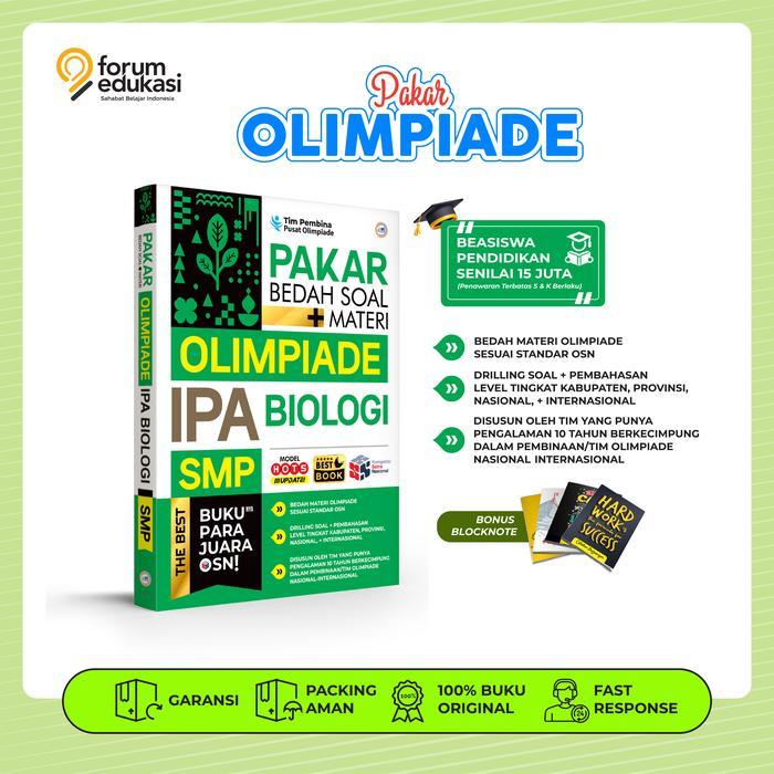 BUKU OSN: PAKAR OLIMPIADE IPA BIOLOGI SMP Soft Cover
