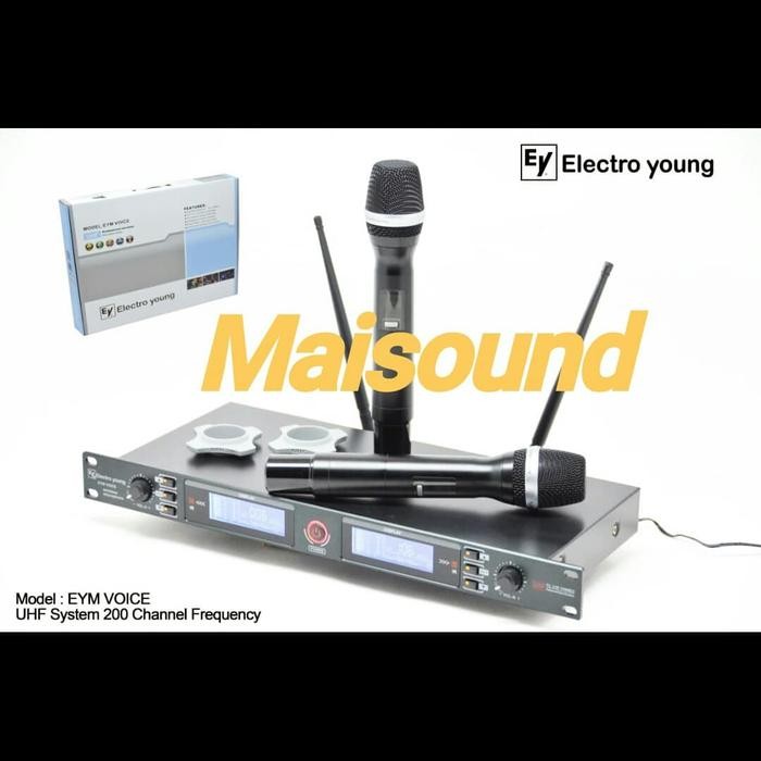 MIC WIRELESS ELECTRO YOUNG EYM VOICE MULTI CHANNEL