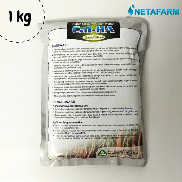 

Promo Pupuk Kalsium + Asam Humat Cal-Ha 1Kg - 1Pcs Terjamin