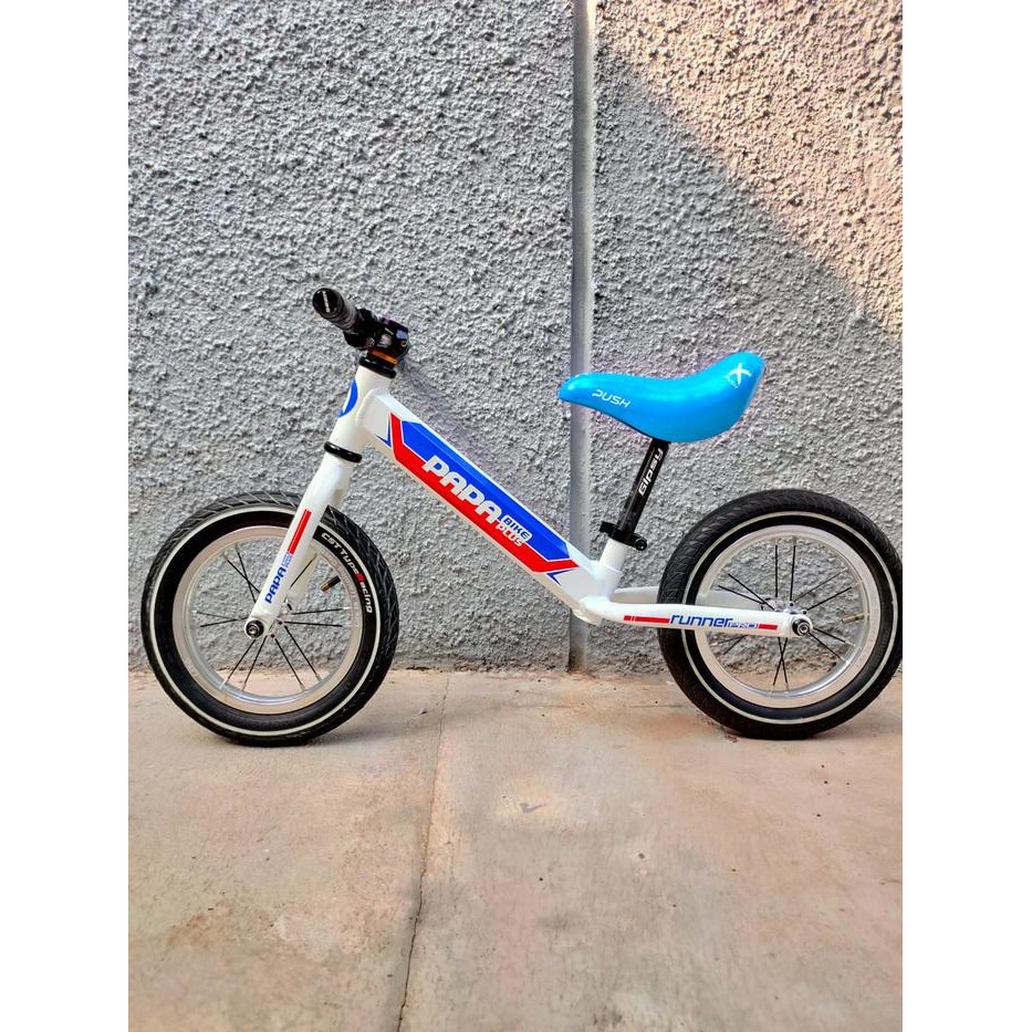 Preloved Fullbike Balance Bike Pushbike Race Sepeda Anak Papabike Runner Pro