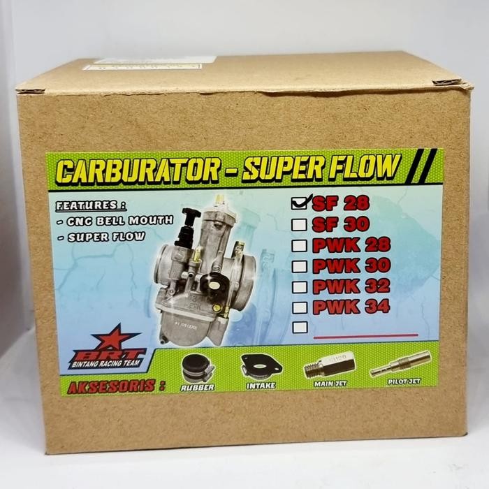 Karburator Pe 28 Brt Sf Power Jet Superflow Karbu Pe 28
