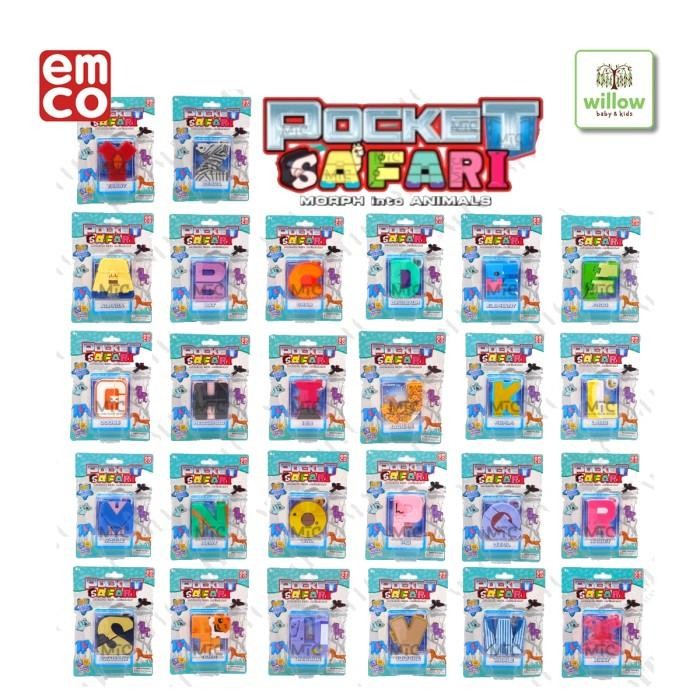 Sembrani Emco 106920 Pocket Safari - Mainan Edukasi