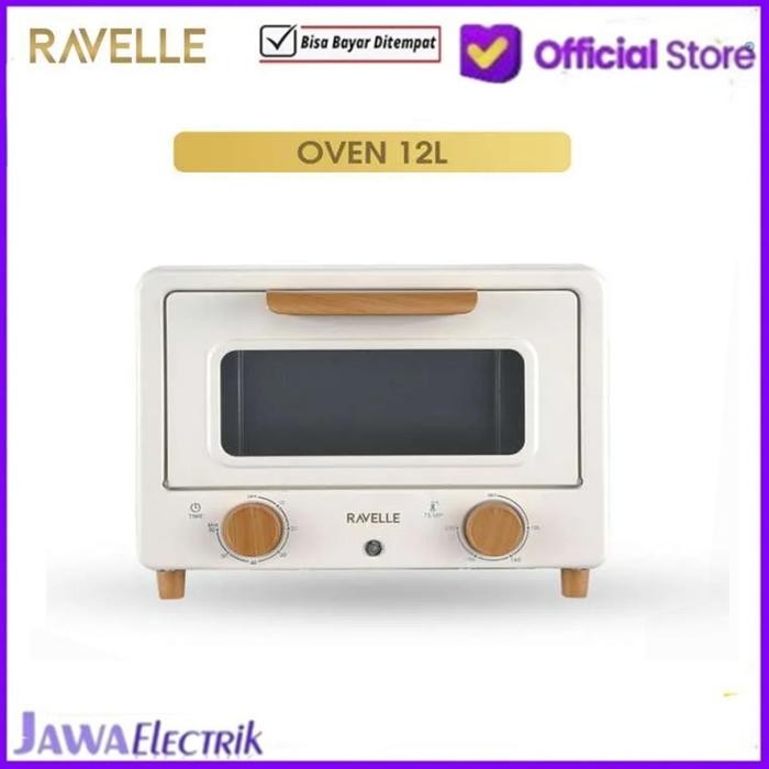 Ravelle Oven Listrik Toaster Mini 12 Liter Korean Mini Oven Toaster